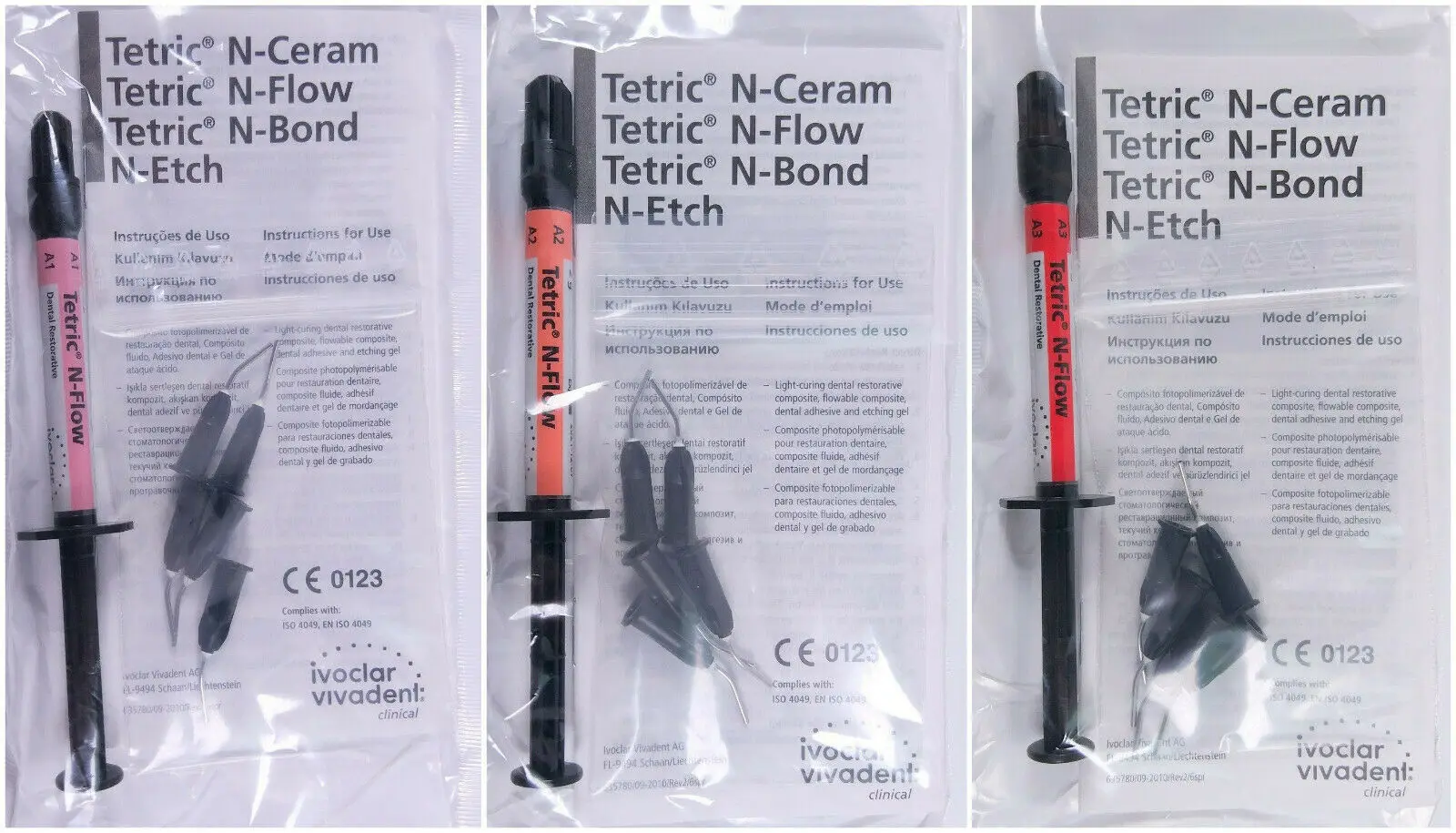 

Tetric N-Flow A1 A2 A3 Ivoclar Vivadent Dental Composite Flowable Resin 2g/Syringe