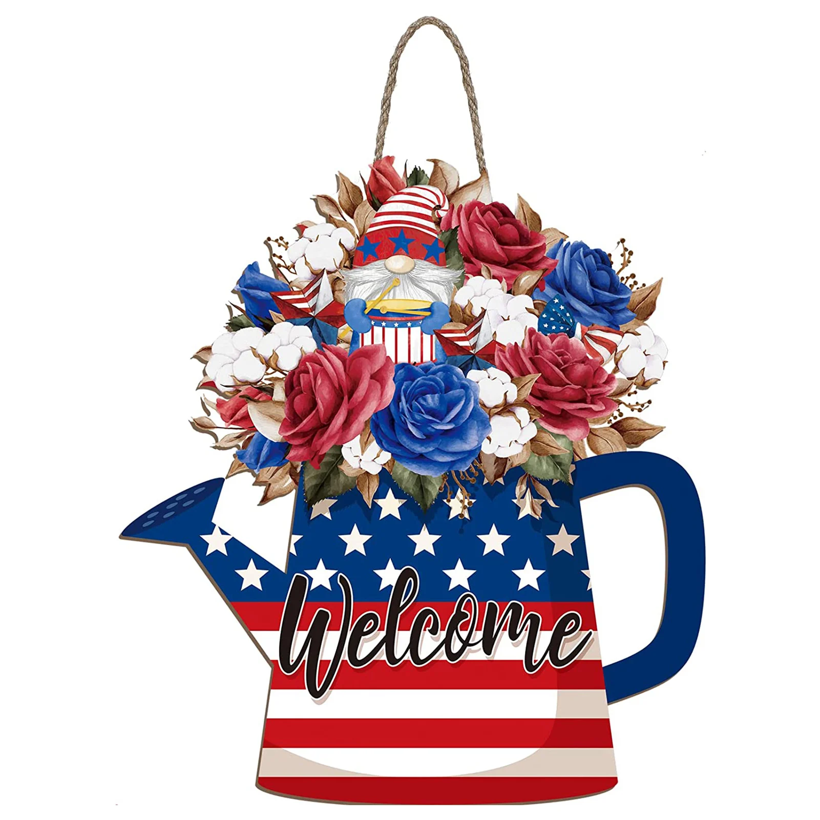 

Забавная нежная Очаровательная деревенская стена для входной двери гостиной фермерский вход приветственный знак в форме мороженого арбуза венок