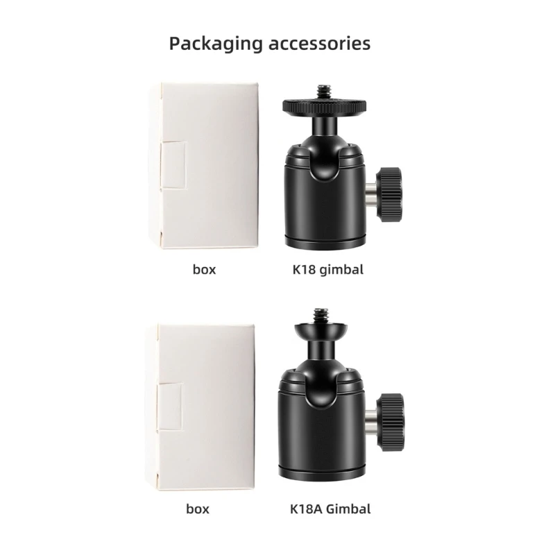 

Ball for Head Screw Mount for DSLR Camera Tripod Monopod DSLR Camera Ballhead Dropship