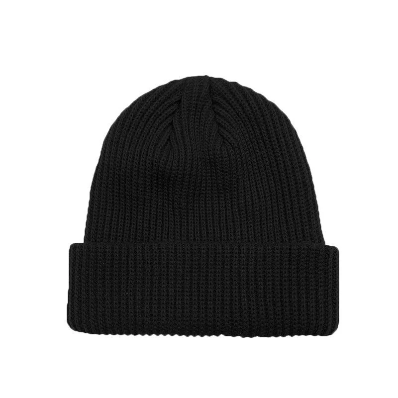 Outdoor Hat Men's Winter Warm Wool Hat Knitted Hat Big Head Wai Cold Hat Women's New Thickened Melon Skin Hat Skullies & Beanies