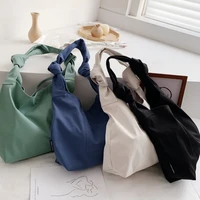 large capacity women crossbody shoulder bag nylon spring and autumn lazy style korean version dumpling bags ladies handbag