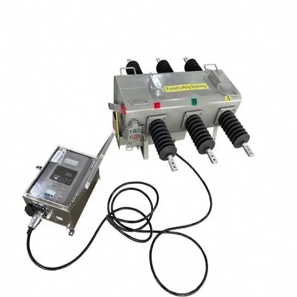 Наружный трехфазный переключатель секционирования перерыва газовой нагрузки SF6