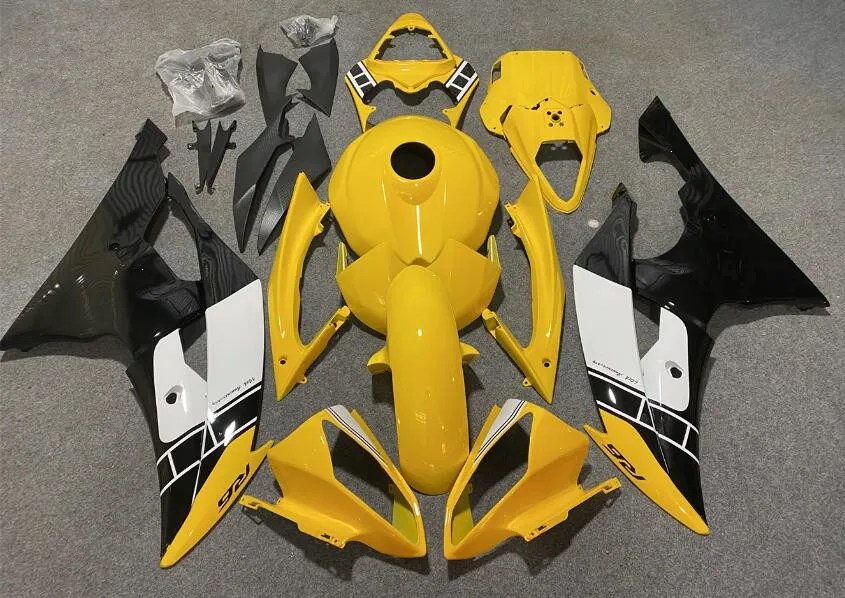 

New ABS Fairings Kit Fit For YAMAHA YZF- R6 08-16 2008 2009 2010 2011 2012 2013 2014 2015 2016 Bodywork Set + Tank Cover Yellow