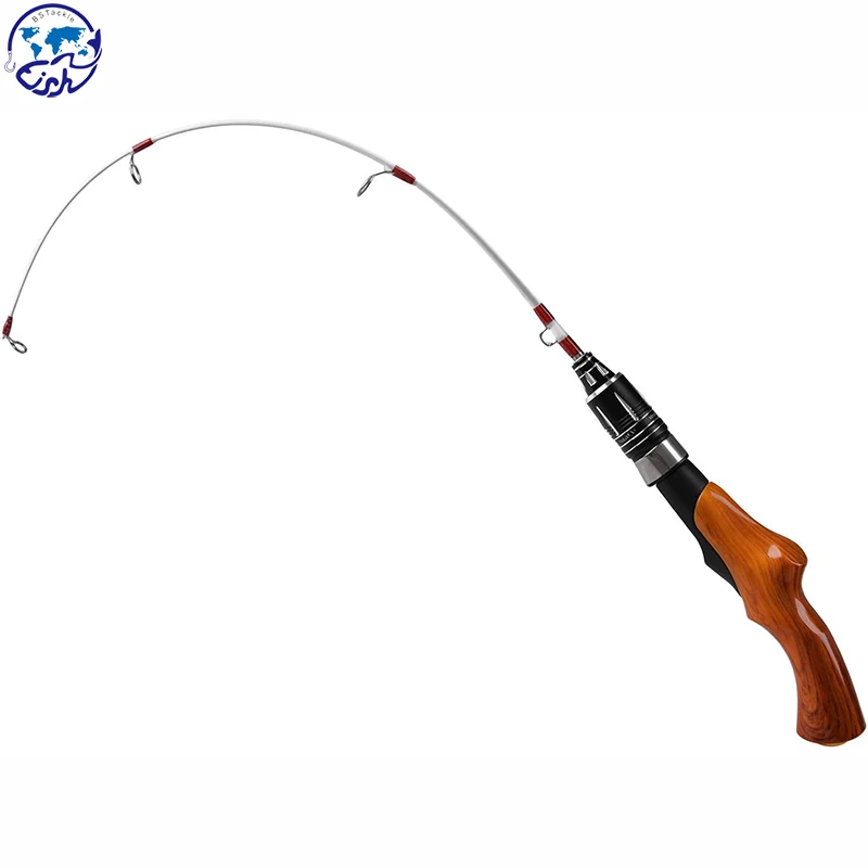 

Ice Fishing Rod Portable Lightweight Spinning Rod Ice Fishing Pole Winter Ice Fishing Gear for Trout Walleye Perch Panfish Crap