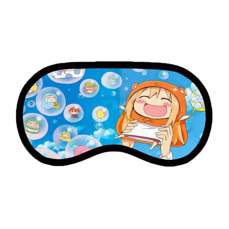 Аниме игра глаз патч Himouto! Повязка на глаза с принтом Умару-Чан для сна