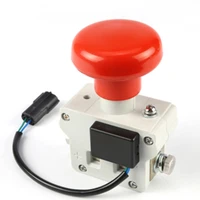 industrial 80v 250a 300a plastic push emergency stop button switch