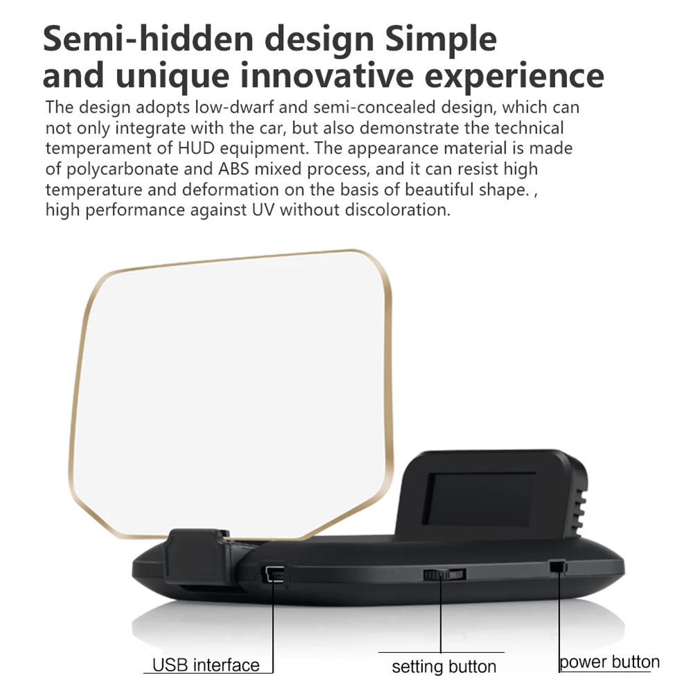 

Display Car-styling Car Head Up Car Projector Replacement System Voltage