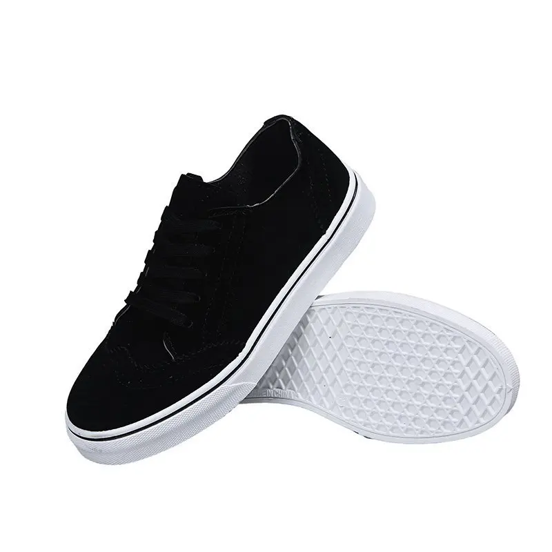 Factory Wholesale Hot Selling Sport Sneaker Couples White Black Women Men Casual Skateboard Shoes Style Zapatos De Mujeres