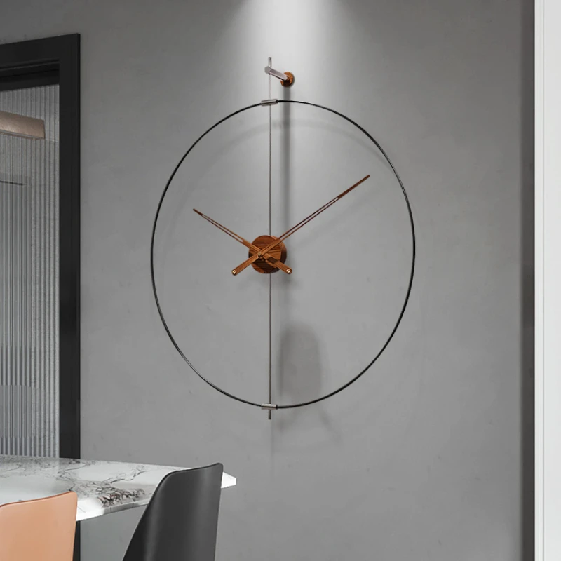 

Minimalist Large Wall Clock Modern Design Art Creative Nordic Luxury Wall Clock Mechanism Living Room Reloj De Pared Home Decor
