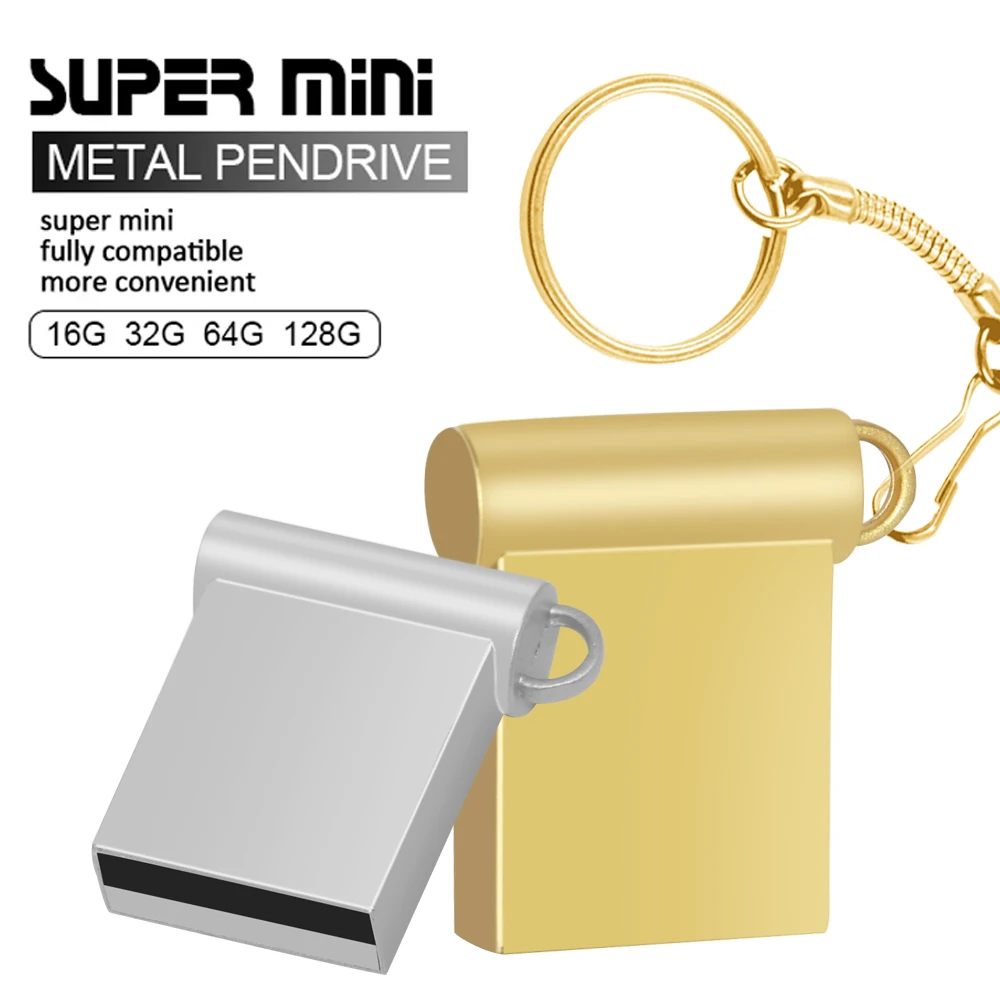 

USB Flash Drive Super tiny Pen Drive 64GB 32GB 16GB 8GB 4GB Pendrive Waterproof USB Memory Stick