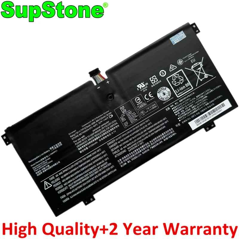 Аккумулятор для ноутбука SupStone L15M4PC1 L15L4PC1 для Lenovo YOGA 710-11ISK 710-11IKB 5B10K90767 5B10K90801