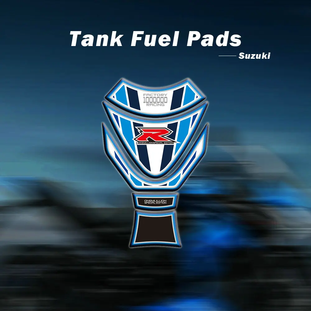 

3D Motorcycle Edition Stickers Oil Gas Fuel Tank Pad Decal Protector Stickers Decals for Suzuki GSXR 600 750 1000 GSX-R 600