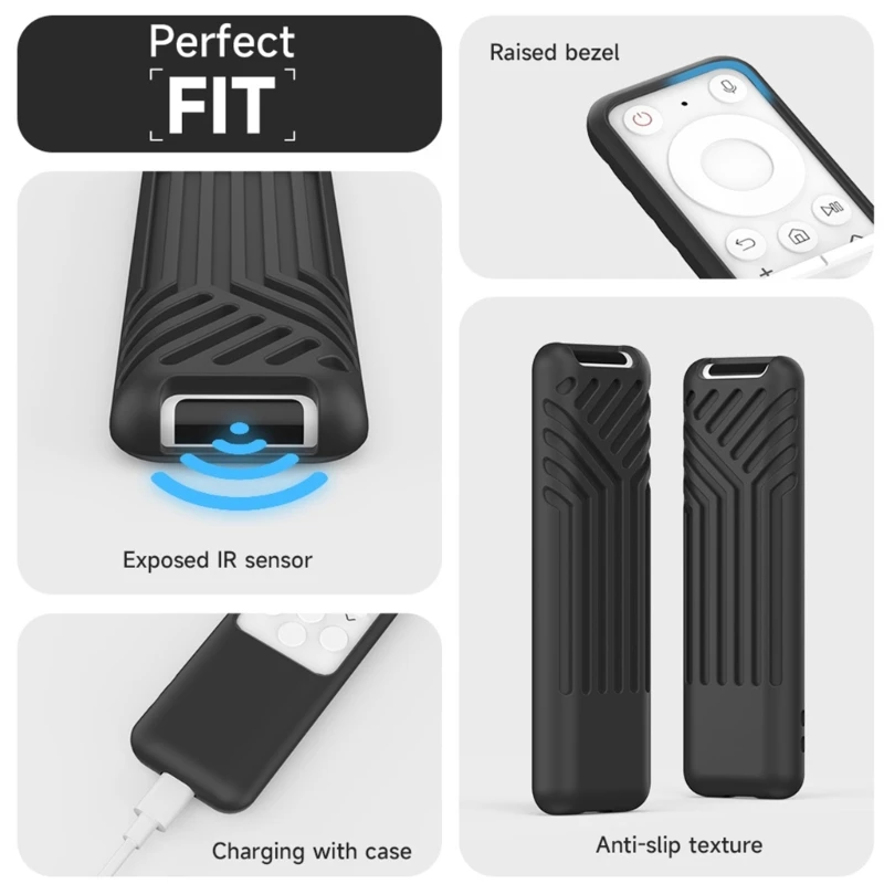 

Silicone Protective Cases for BP59-00149B 00149B/M7B/M8 Remote Control Anti-Slipping Cases Protector Lightweight Bag H8WD