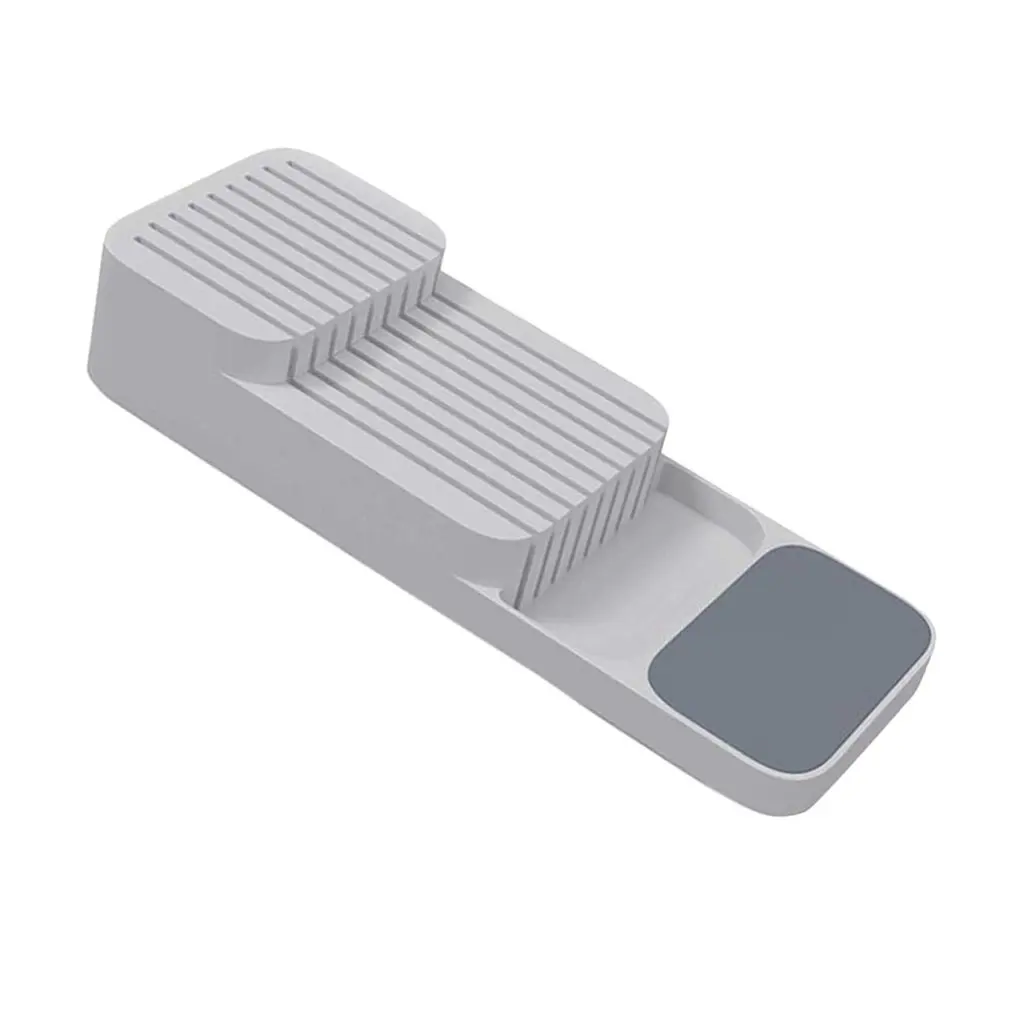 

Пластиковый держатель для ножей, блоков, ящиков, ножей, вилок, ложек, стойка для хранения ножей, поднос для шкафа, органайзер для кухонных при...