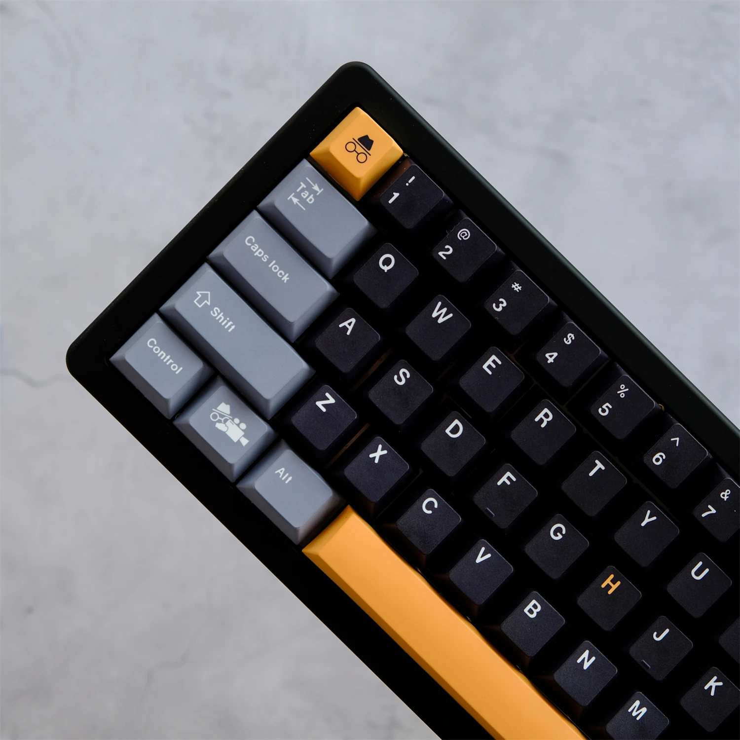 Фото GMK Privacy Tag 129 клавиш PBT оригинальные высокосублимированные механические колпачки для клавиатуры, периферийные устройства Hot Brother №4