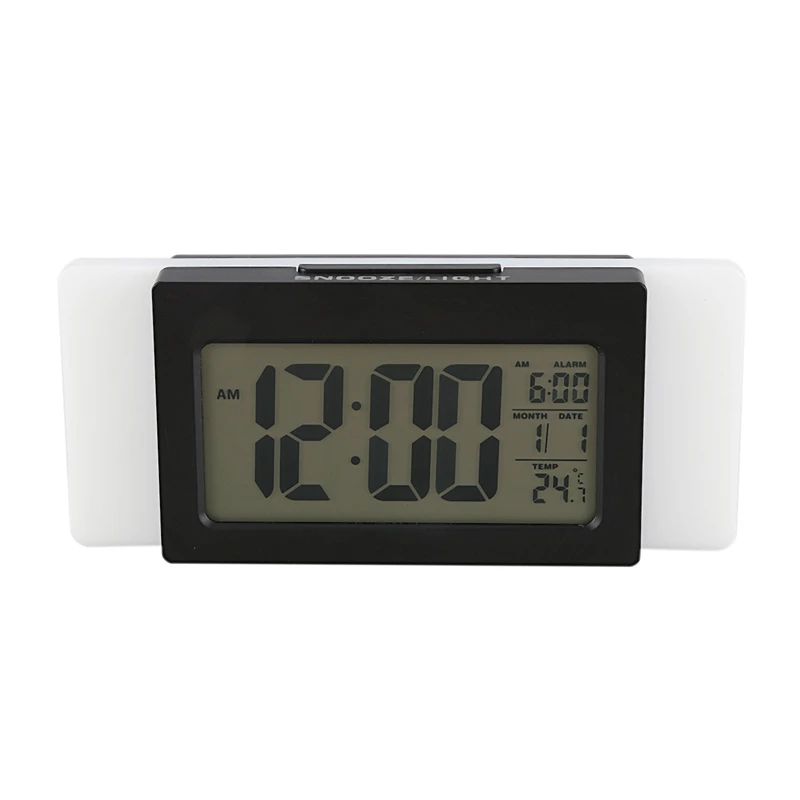 

Бесшумные электронные часы, светящиеся часы с ЖК-дисплеем, многофункциональные настольные часы-будильник
