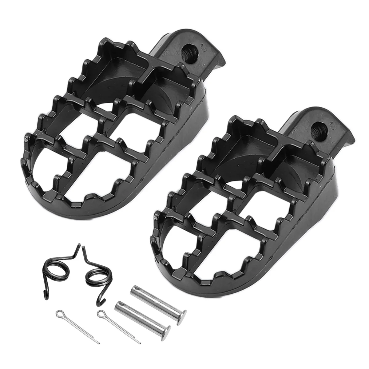 

2 Pcs Rear Pedal Footrest Peg Bicycle Accessories Spikes Motor Road Motorcycle Stainless Steel Accesories Enduro