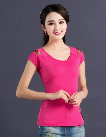 

T Shirt Women Clothes 2020 Red Fashion Tee Top Fashion Cotton Ladies Tee Shirt