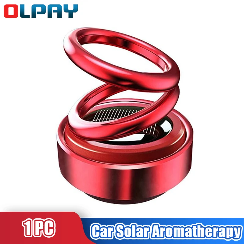 Автомобильный освежитель воздуха на солнечной батарее для ароматерапии с