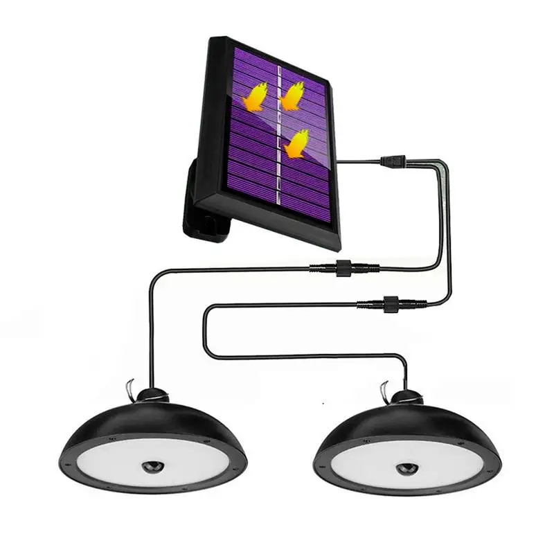 

Outdoor Solar Pendant Light IP65 Automatic Charging Hanging Lamp Outdoor Accessories Indoor Outdoor Chandelier For Patios Yards