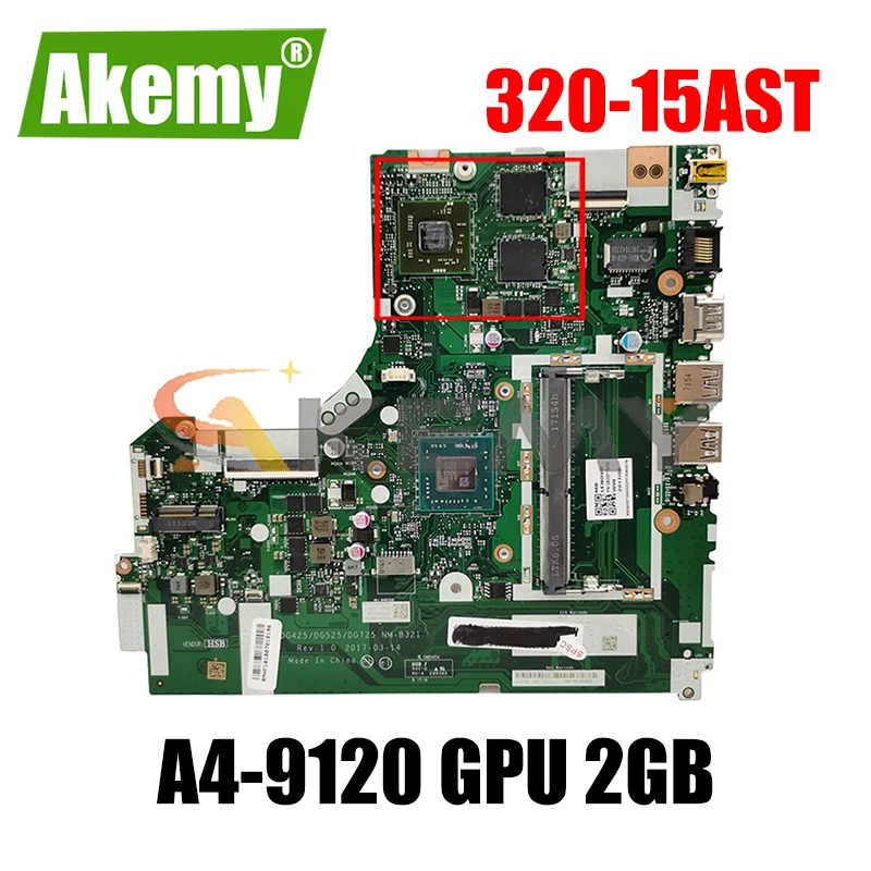 

Материнская плата для ноутбука Lenovo 320-15AST 330-15AST 320-17AST 330-17AST, стандартная с ЦПУ, графический процессор 2 Гб, протестирована, 100% работа
