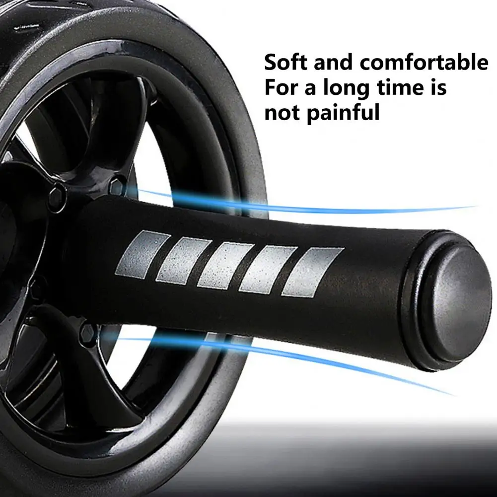 

Exercise Roller Practical Elastic Bouncy Ergonomic Handle Muscle Trainer Abdominal Wheel for Gym Belly Wheel Abdominal Roller
