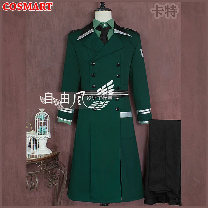 

COSMART [Customized] Girls Frontline Carter Cosplay Costume Handsome Game Suit Uniform Halloween Outfit For Men Role Play Clothi