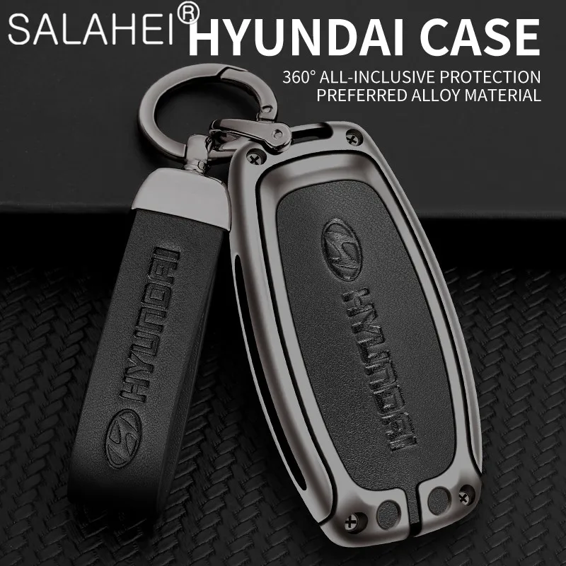 

Car Remote Key Case Cover For Hyundai i30 Ix35 KONA Encino Solaris Azera Elantra Grandeur Ig TM Accent Santa Fe Palisade Covers
