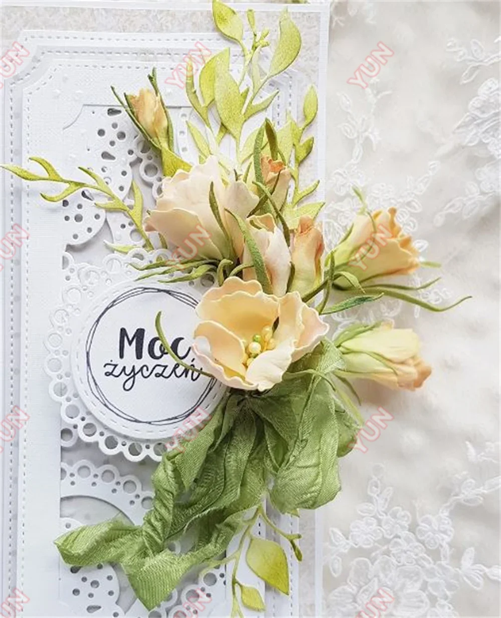 Весенние новые металлические штампы с цветком штамп на День святого Валентина