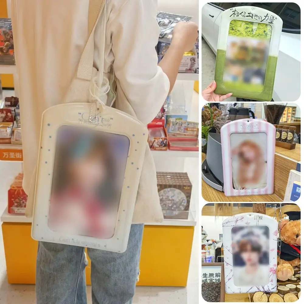 Обложка для карт Корейский Idol Держатель фотокарт Гигантский ПВХ-альбом Дисплей A4