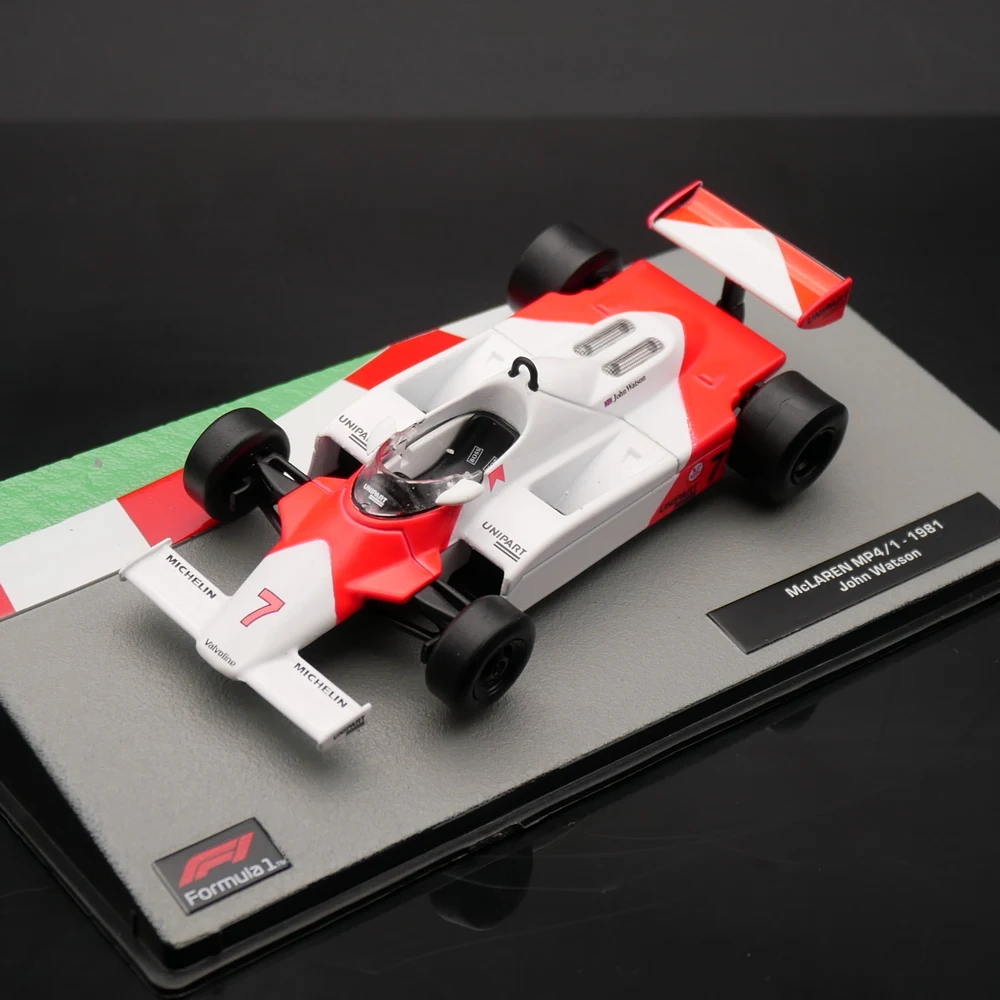

ixo 1:43 F1 Honda McLAREN MP4/1 1981 John Watson Limited Edition Resin Metal Static Car Model Toy Gift