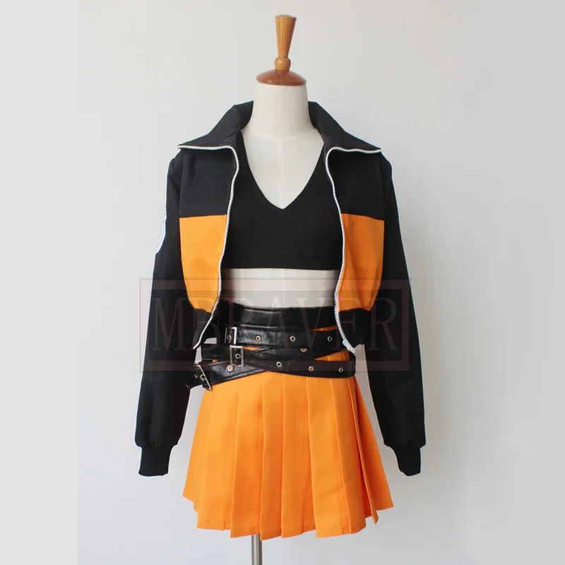 Удзумаки женское платье сексуальная Реверсия косплей-костюм Рождественская