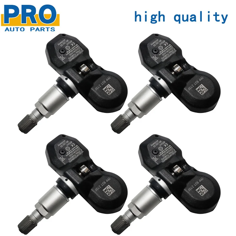 Система контроля давления в шинах для Audi A4 A6 Allroad A8 Q7 R8 RS4 RS7 S4 S6 S8 2000-2018 433 МГц TPMS 7pp907275f 7P0907275