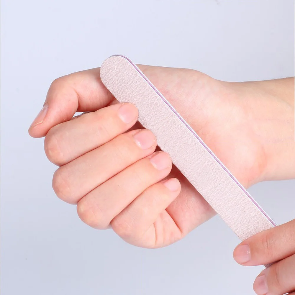 

Polishing Nail Files 100 180 Salon Supplies for Professionals and Manicure File Art Tools Half Moon Sandpaper Nails Accessories