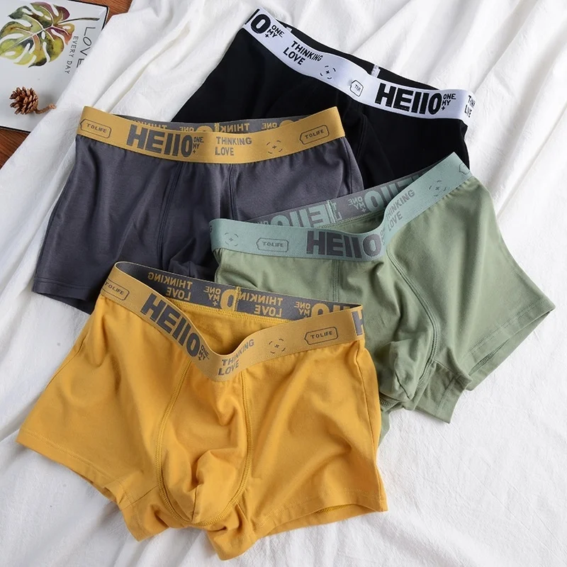 

Men Panties Cotton BoxerSorts Man Underwear For Men Boxers Breatable U Convex Male Underpants Sexy Plus Size Mens Sorts L-7XL