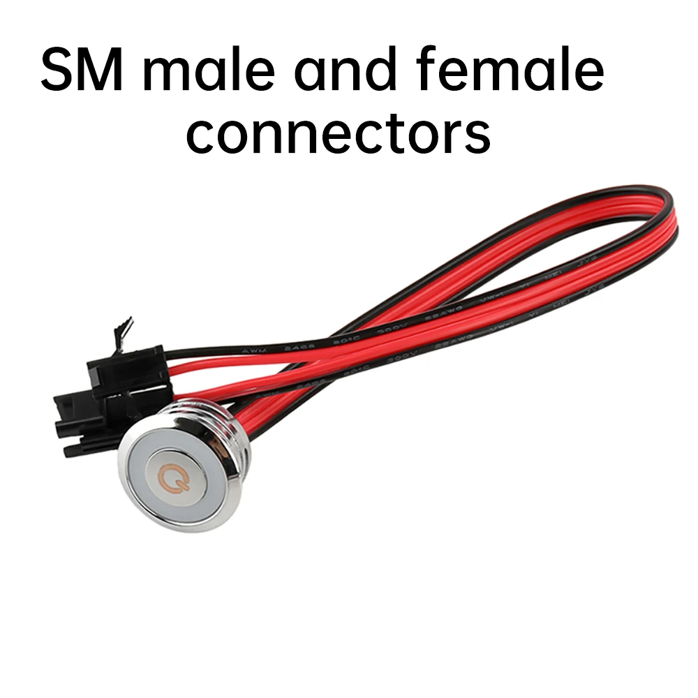 

Сенсорный переключатель постоянного тока 3,7 ~ 24 В, сенсорный датчик постоянного тока, одноцветный диммер, сенсорный диммер, контроллер, светодиодная лента, встроенный интерфейс постоянного/SM