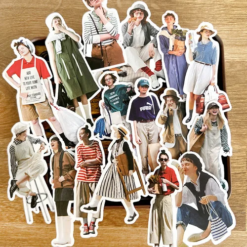 Водонепроницаемые стикеры ZYXHZ для детских журналов