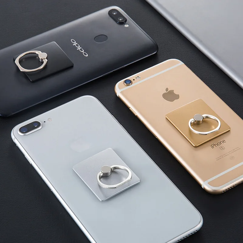 Finger Ring Mobile Phone Smartphone Stand Holder Cell Smart Square Accessories |