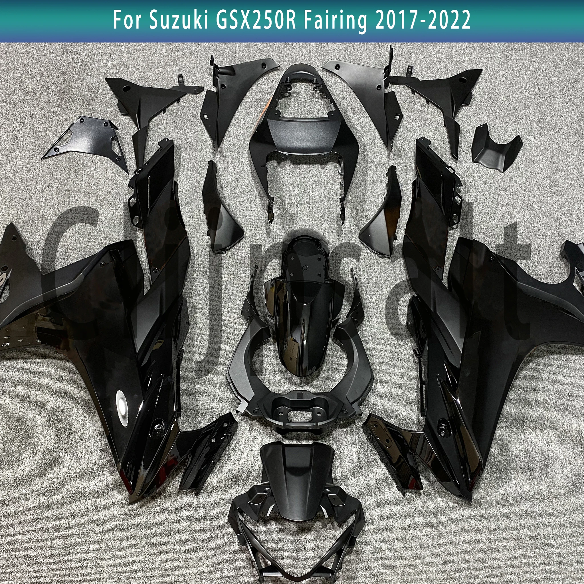 Полный комплект обтекателя кузова мотоцикла подходит для Suzuki GSX250R 2017 2018 2019 2020 2021