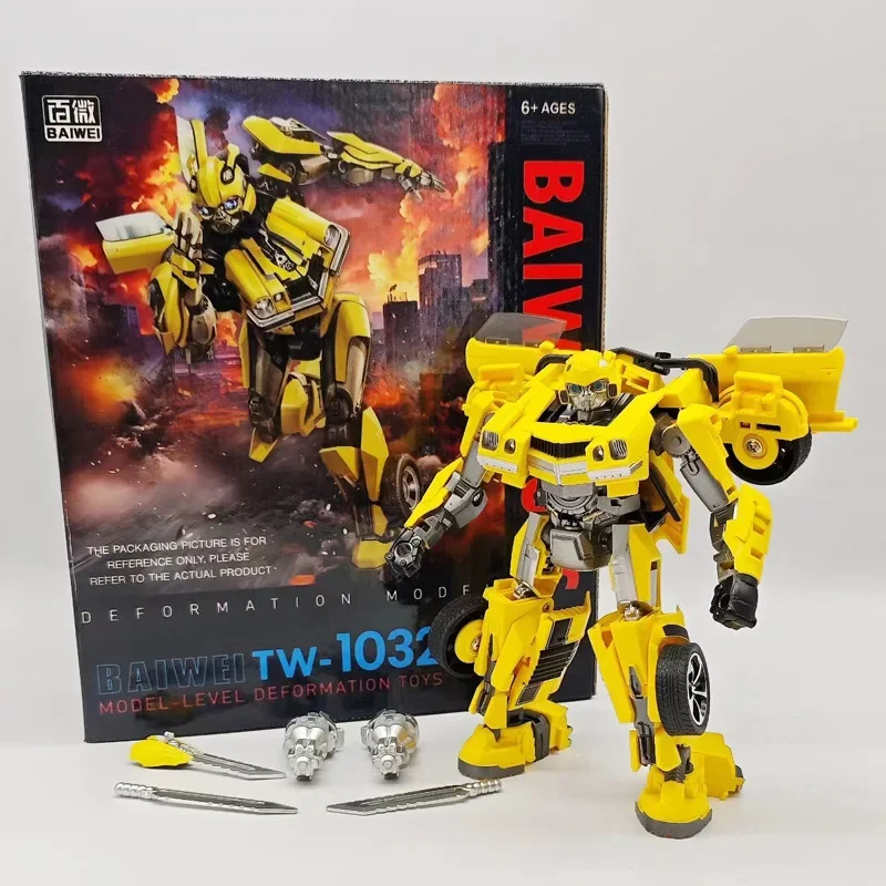 В наличии игрушки-трансформеры Baiwei TW-1032 Bee Movie Version Автомобиль Робот Модель
