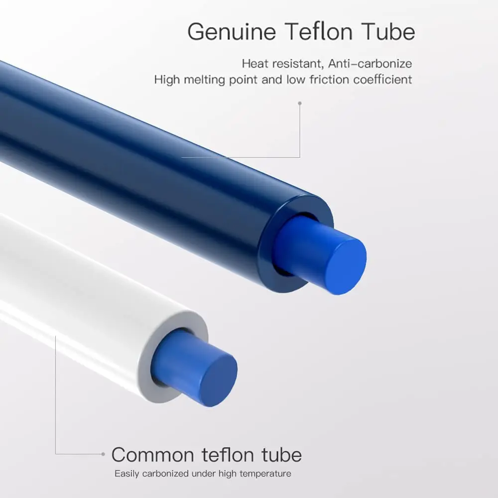 Creality Capricorn Bowden ПТФЭ трубка 1 м/2 м XS серии 75 мм Филамент M6/M10 пневматические фитинги