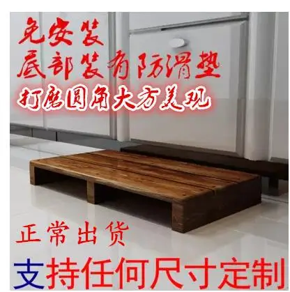 

Деревянная подставка для ног, подставка для ног для балкона, увеличивающая раму, Детская кухня, ванная комната, нескользящий коврик