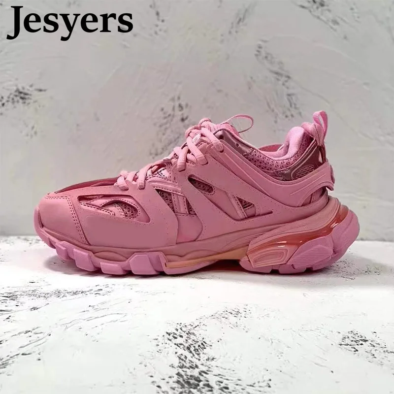 

Новинка, осенний стиль, унисекс, круглый носок, смешанные цвета, Геометрический стиль, женская красивая кожаная Лоскутная дышащая обувь на ш...