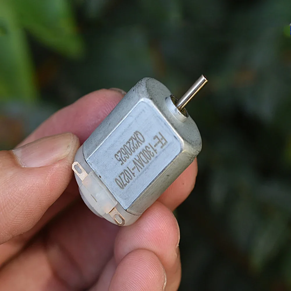 Мини FE-130DAV-10270 Двигатель постоянного тока 12 В 13000 об/мин 9 5 мм Вал Электрический 130 RC