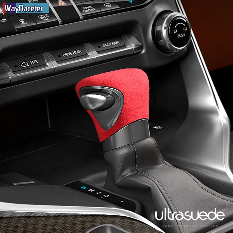 

Ultrasuede Top Suede Wrap Gear Shift Knob Trim Cover For Lexus LX600 2022 2023 LX LX500d J310 Accessories