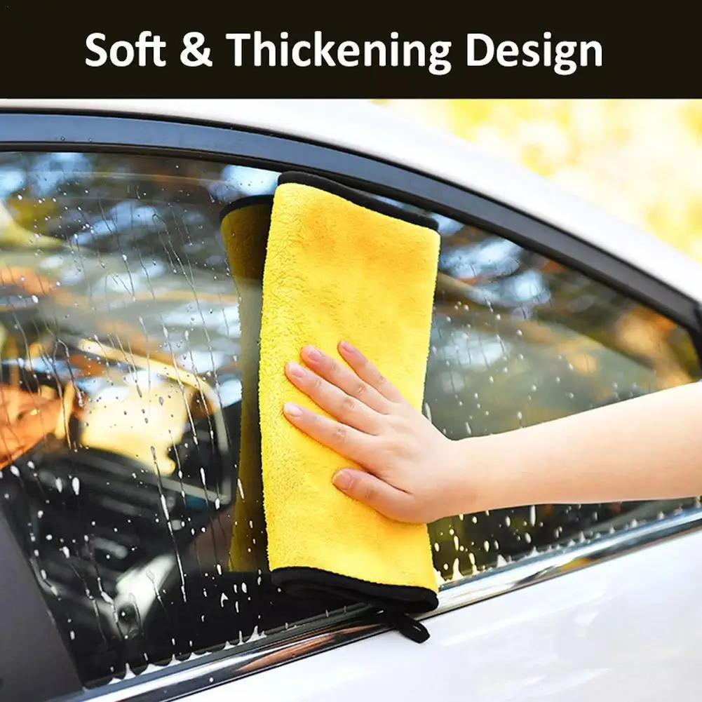 

Extra Soft Car Wash Microfiber Towel Car Cleaning Drying Cloth Car Care Cloth Detailing Car WashTowel Never Scrat