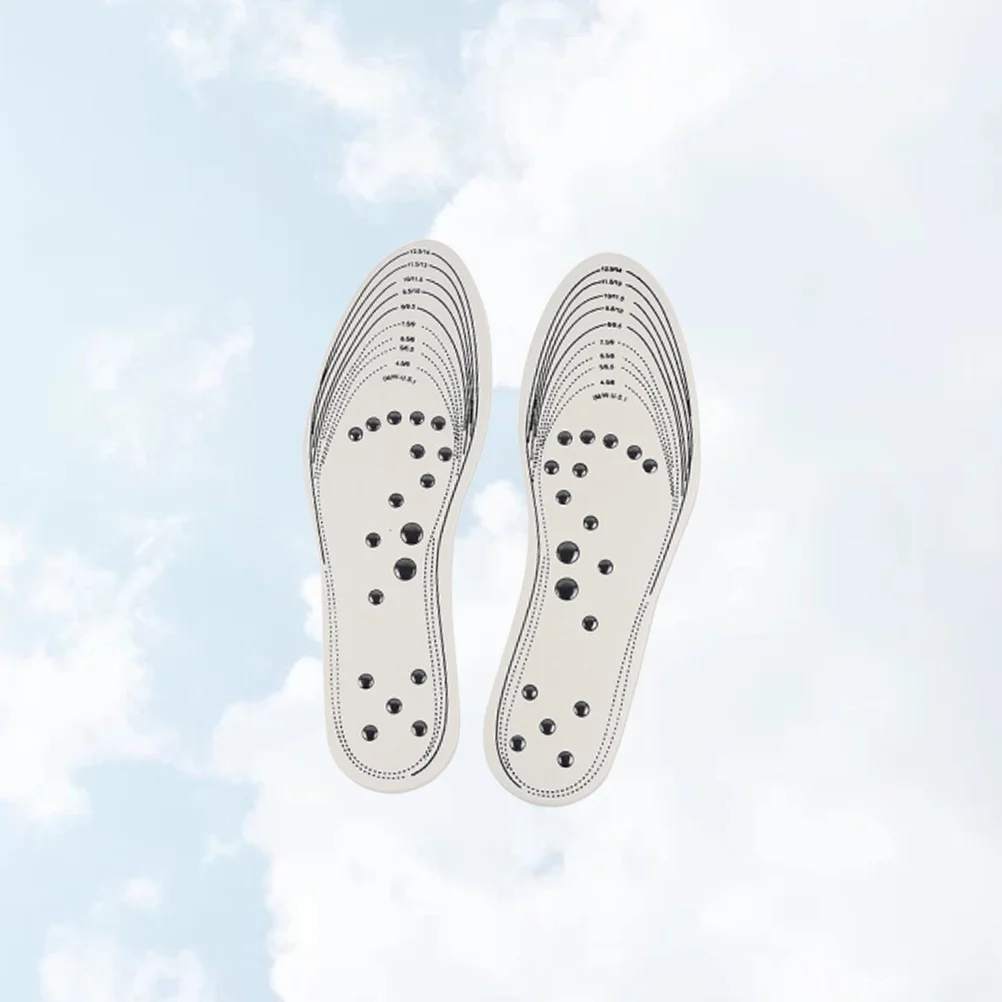 

Insoles Shoe Magnetic Acupressure Foot Inserts Flat Magnet Padsplantar Fasciitis Arch
