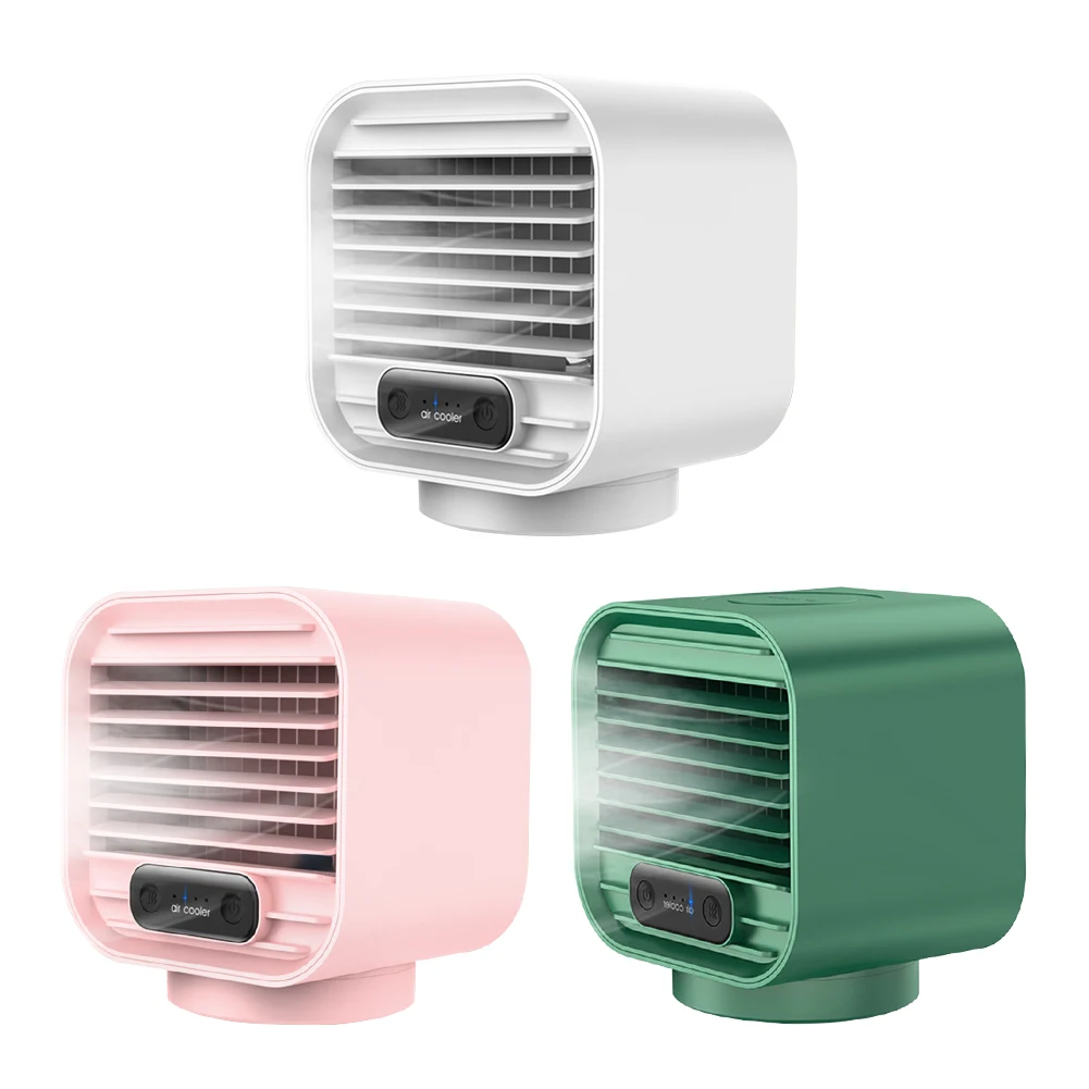 

Air Conditioner Cooling Fan USB Rechargeable Mini Air Cooler Humidifier Purifier Fan Air Conditioner Home Radiator