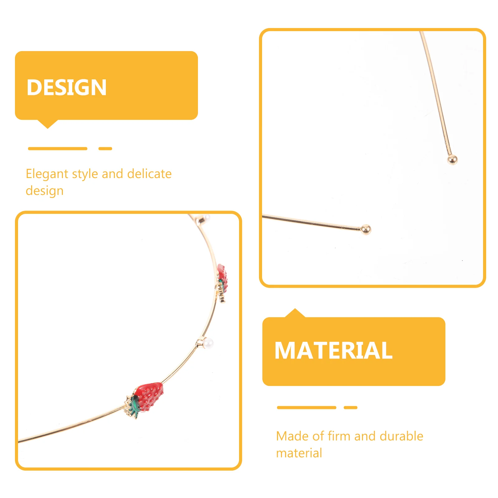 Аксессуары для волос Повязка на голову с клубникой Подружка невесты из