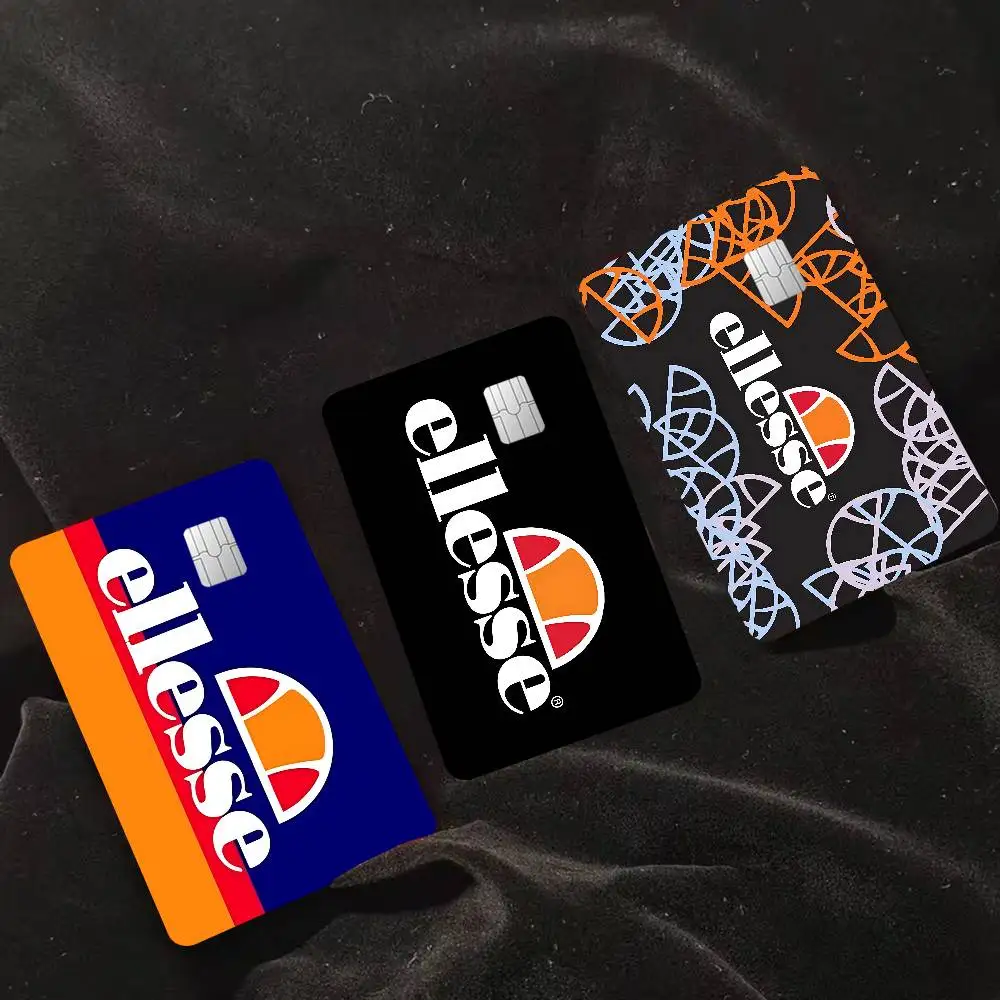 Фото Наклейки-пленки E-Ellesse Logo 2024 с аниме-дизайном для больших кредитных и дебетовых карт (передняя сторона) №3